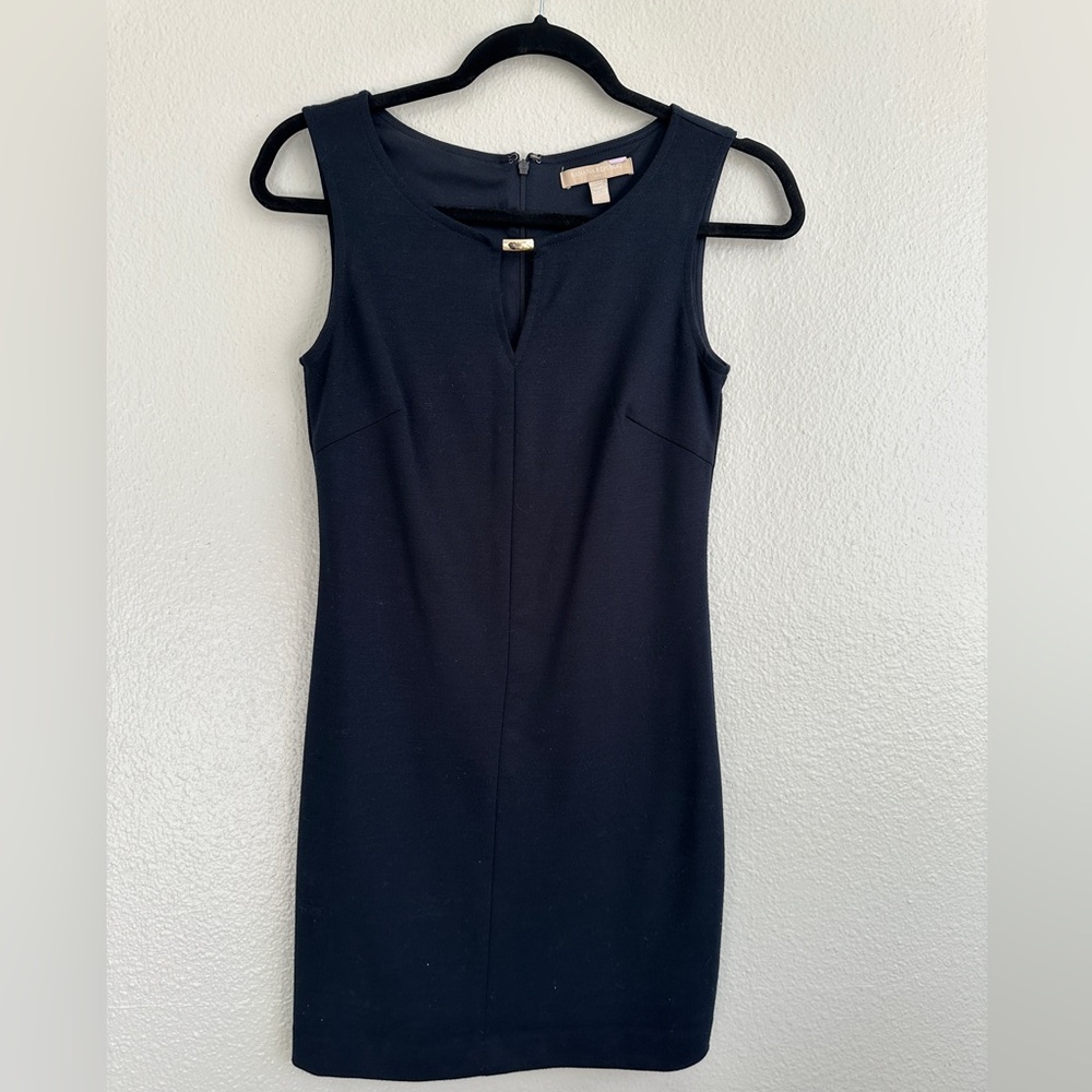 Banana Republic 00P Navy Above Knee Sleeveless Dress